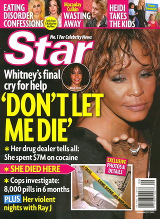 Illustration for article titled This Week In Tabloids: Whitney's Minions Cleaned Up the Cocaine Before Medics Arrived